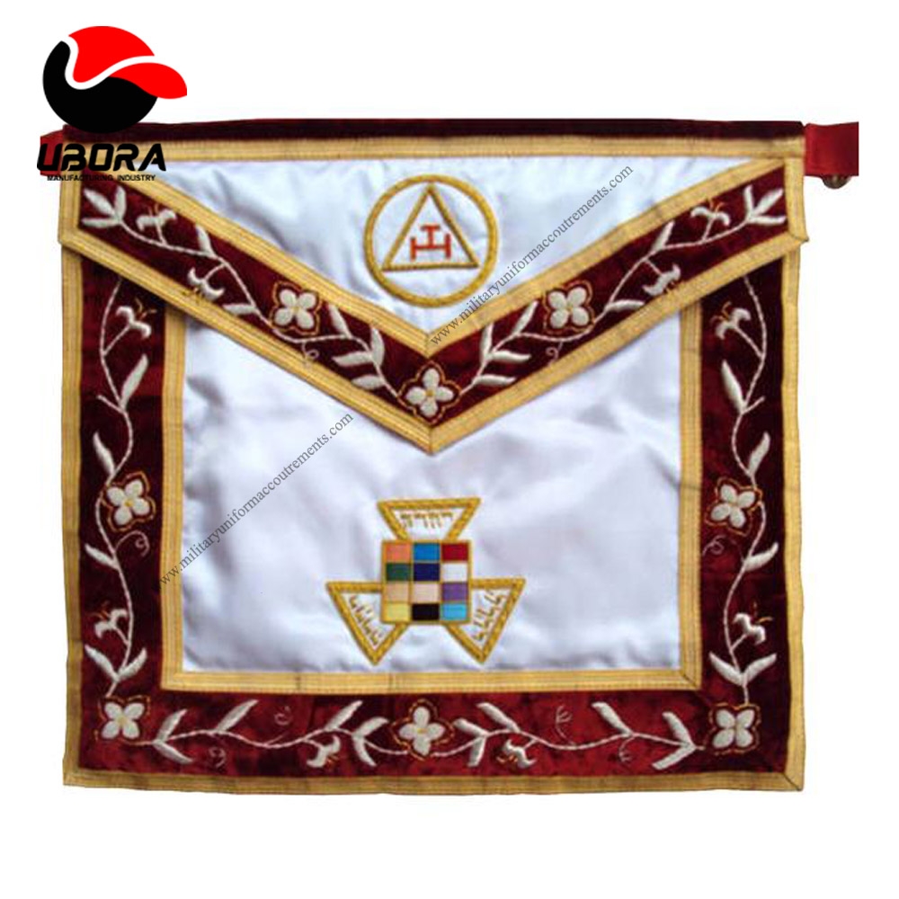 Hand Embroider Masonic Royal Arch PHP Apron Handmade, Masonic Aprons, Custom Aprons, Regalia Masonic